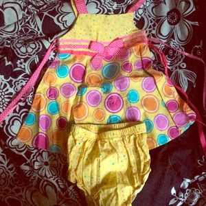 Poke dot summer dress